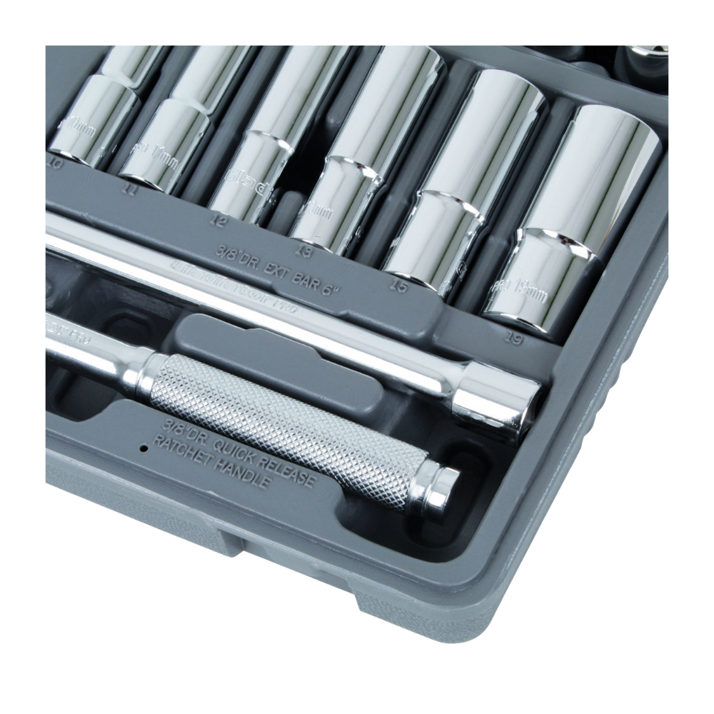 JUEGO de DADOS 3/8 23 PCS JT 823