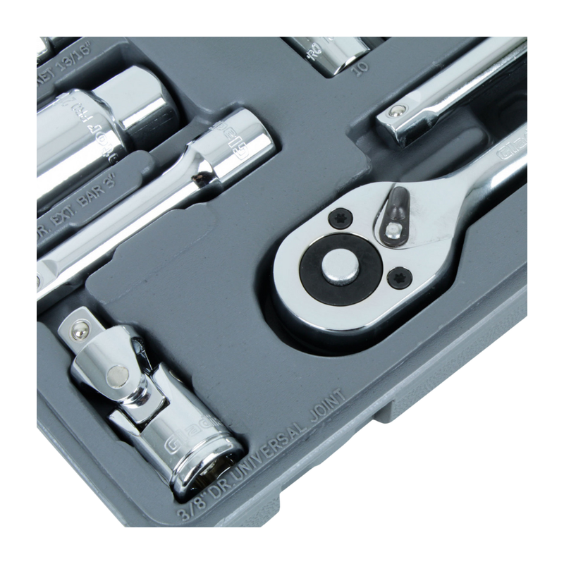 JUEGO de DADOS 3/8 23 PCS JT 823