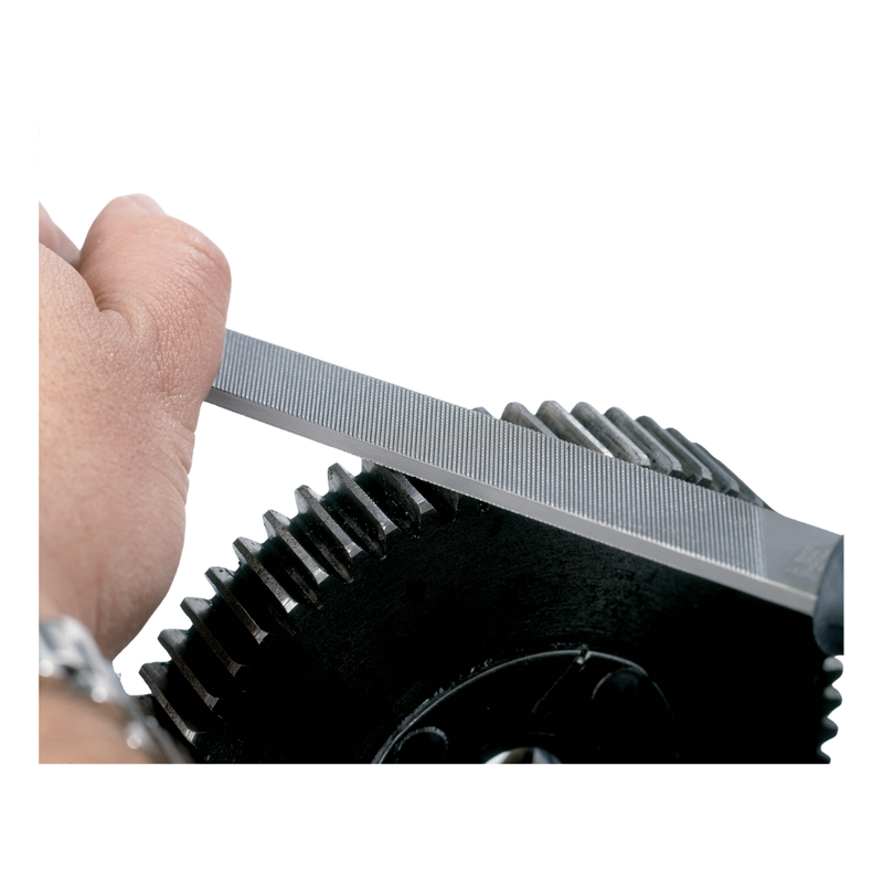 Lima Plana Paralela Mediana 8 con mango BAHCO