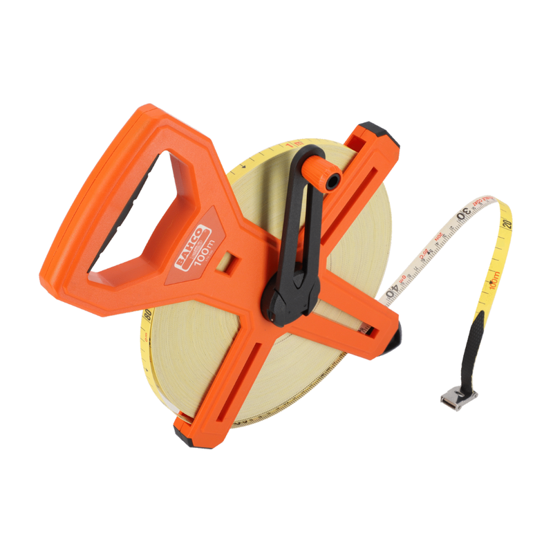 Cinta Larga De Medicion Con Mango Fibra De Vidrio 50 MTS