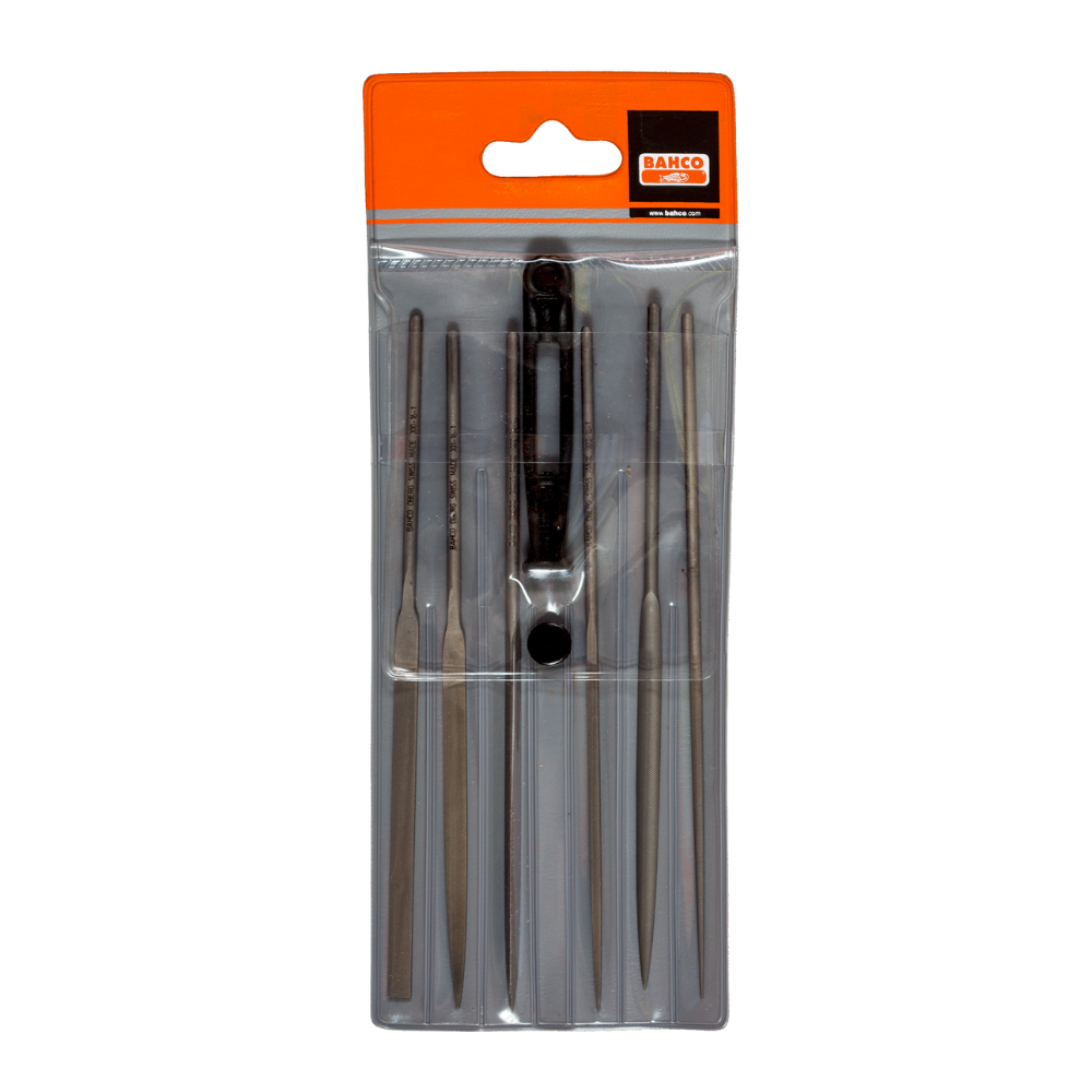 Juego Limas 6.1/4 Entrefino Mango 6 Piezas BAHCO