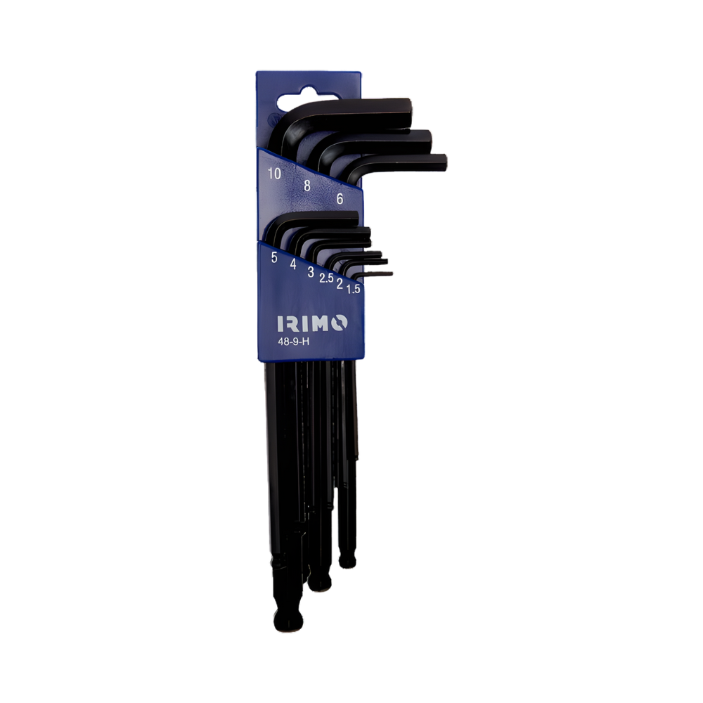 Juego Llaves Allen 9 Piezas Punta Esférica BAHCO