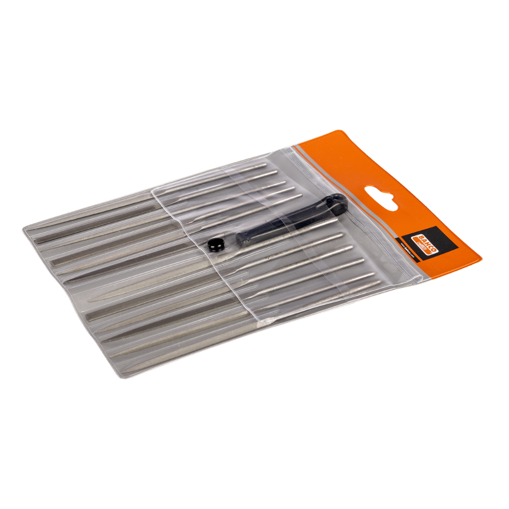 Juego Limas 6.1/4 Entrefino 12 Piezas BAHCO