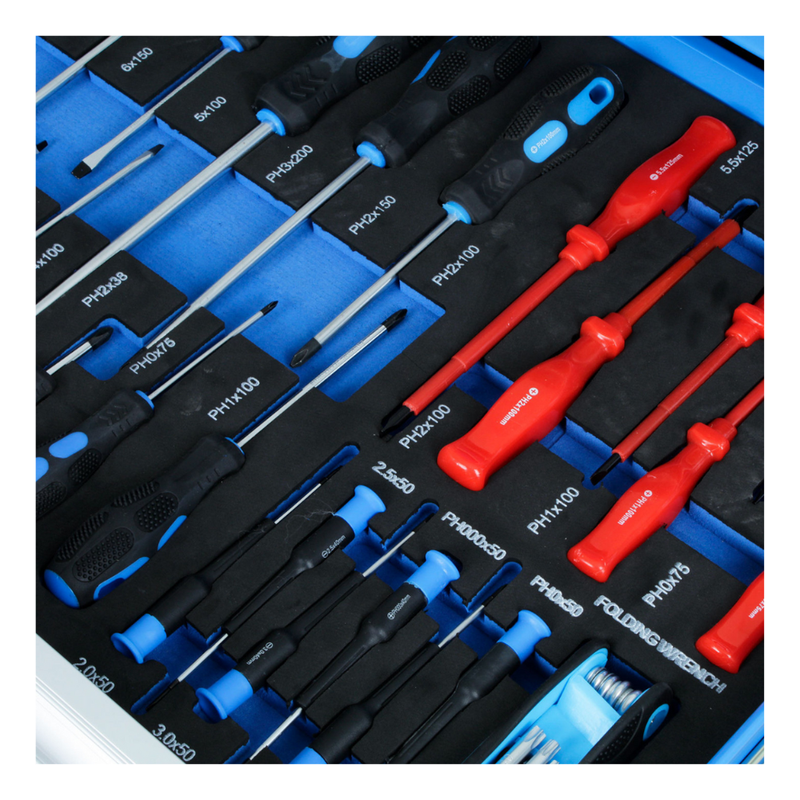 CARRO C/ 156 HERRAMIENTAS MECANICA GENERAL KN20333