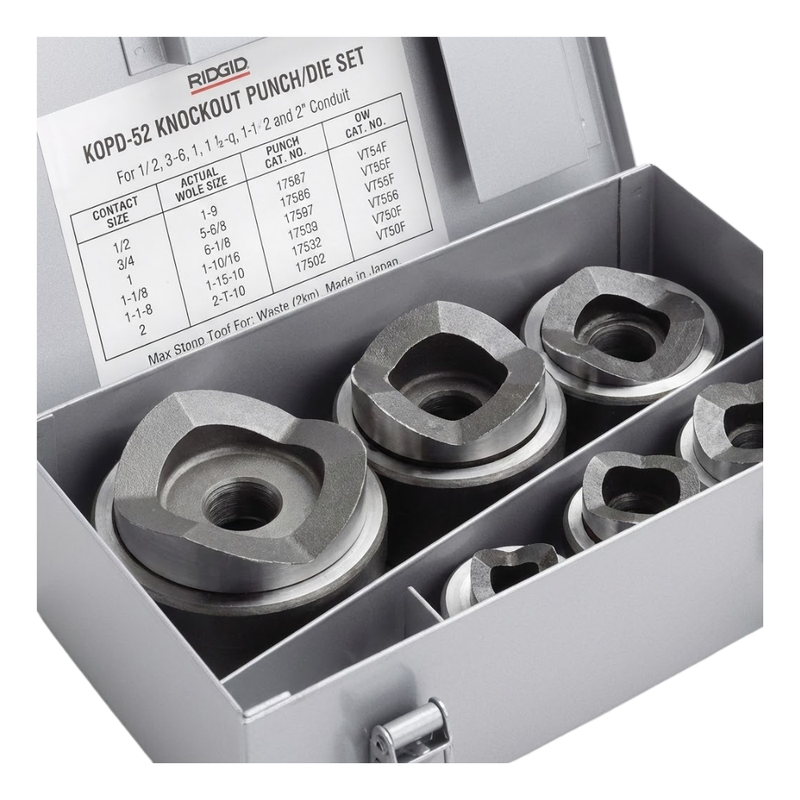 Punzon de 1 para sacabocados (17507) - RIDGID