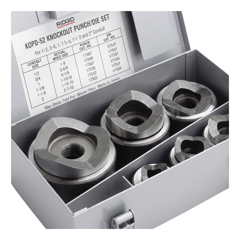 Punzon de 3/4 para sacabocados (17502) - RIDGID