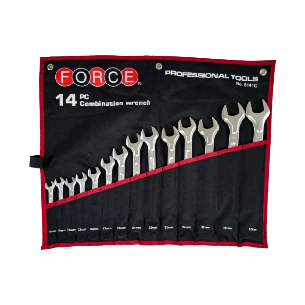 Jgo. llaves 14 pta.-corona 10-32 mm. (5141c) - FORCE