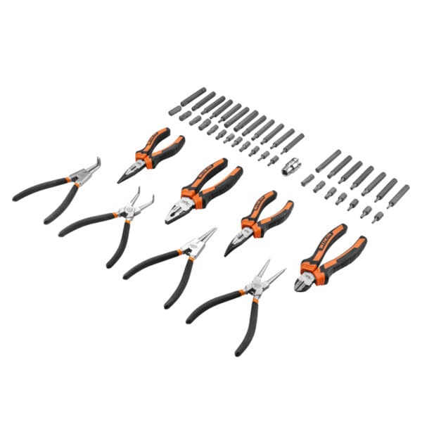 Carro porta herramientas para taller 6 cajones 163 piezas Wokin