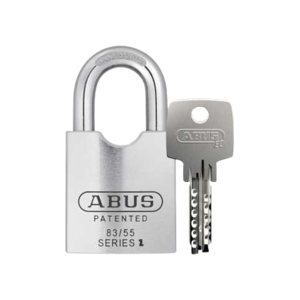 candado acero rock 83/55 kd ll pun blis (09631-0) ABUS