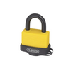 candado vinilo 70al/45 ka 6402 amarillo (49971-5) ABUS
