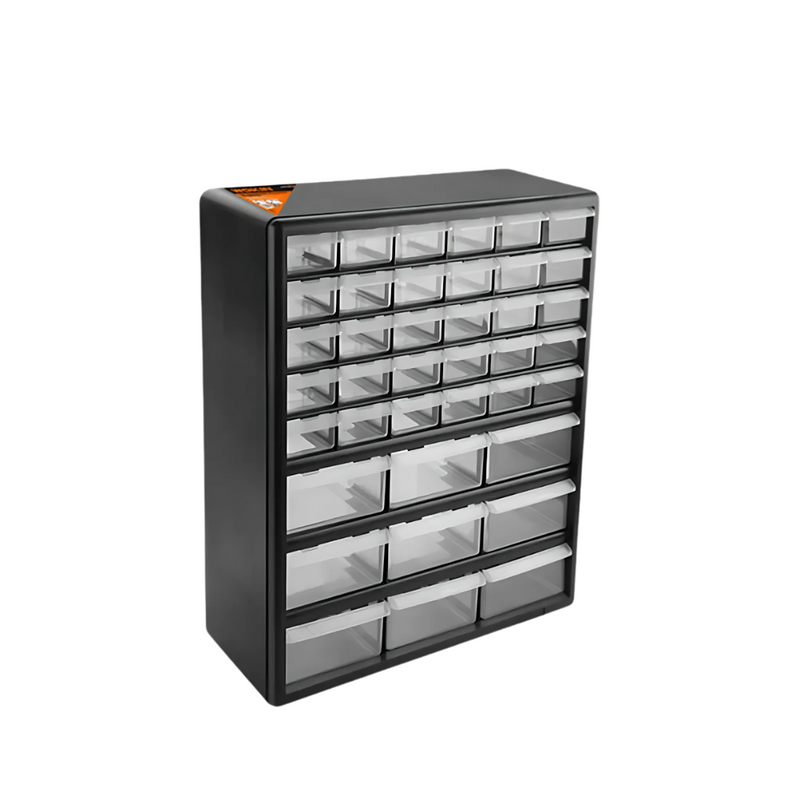 estante para almacenamiento de piezas 39 cajones (900139) WOKIN