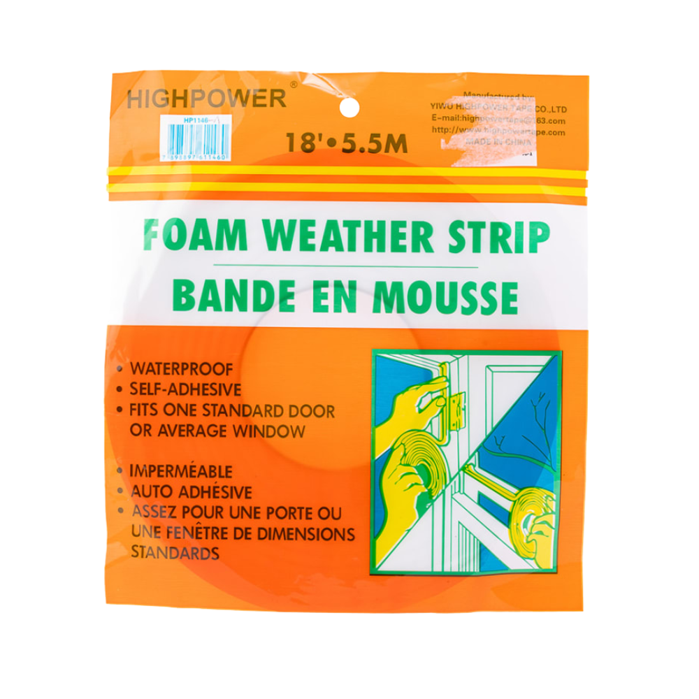 Burlete de espuma HIGHPOWER