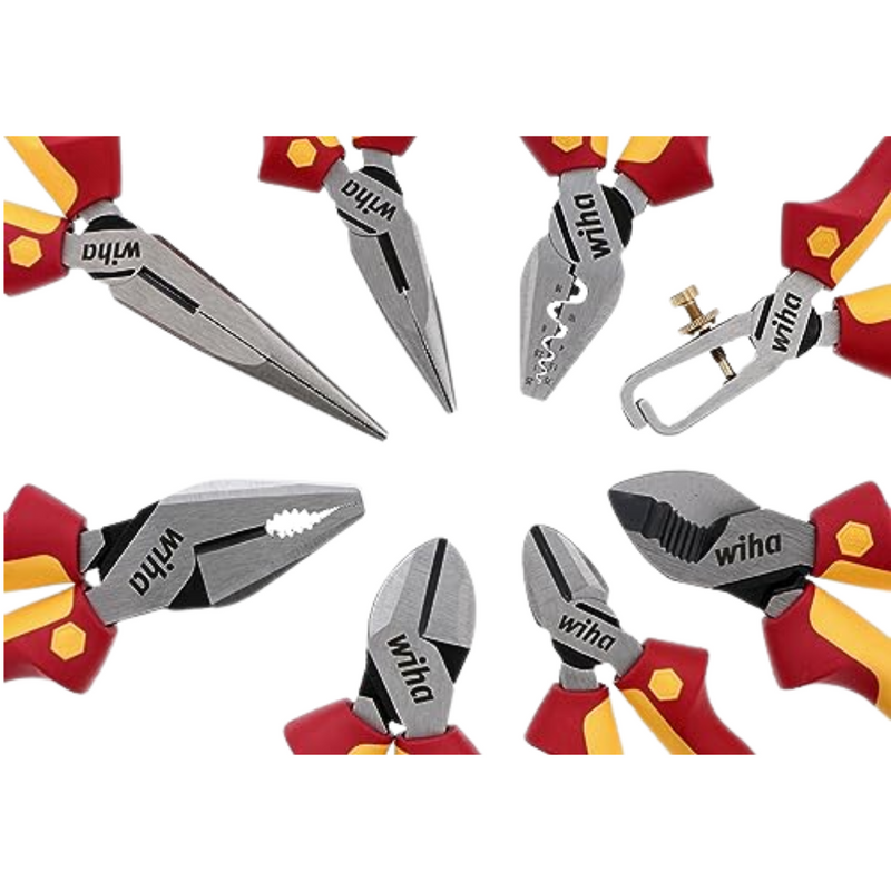 Set 8 alicates aislados en estuche WIHA