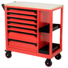 CARRO S/ HERRAMIENTAS 7 CAJONES CON BASE DE MADERA