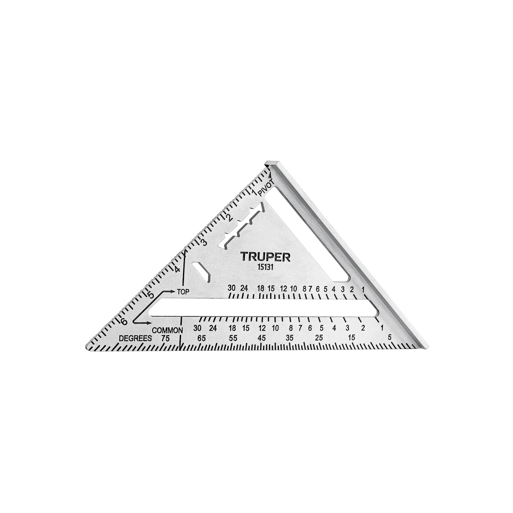 ESCUADRA DE ALUMINIO TRUPER PARA MURO DE YESO 7 ET-7A (15131)
