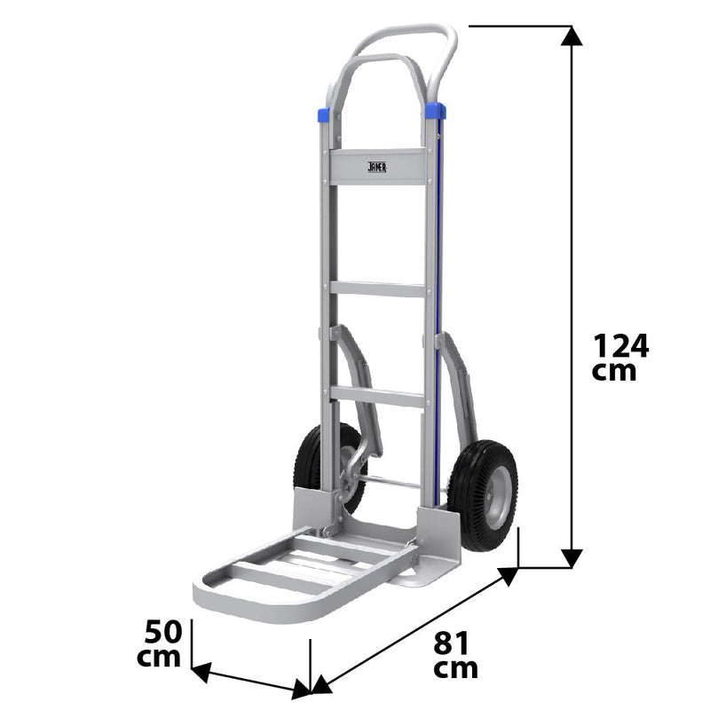 CARRO ALUMINIO BANDEJA PLEGABLE 200 KG
