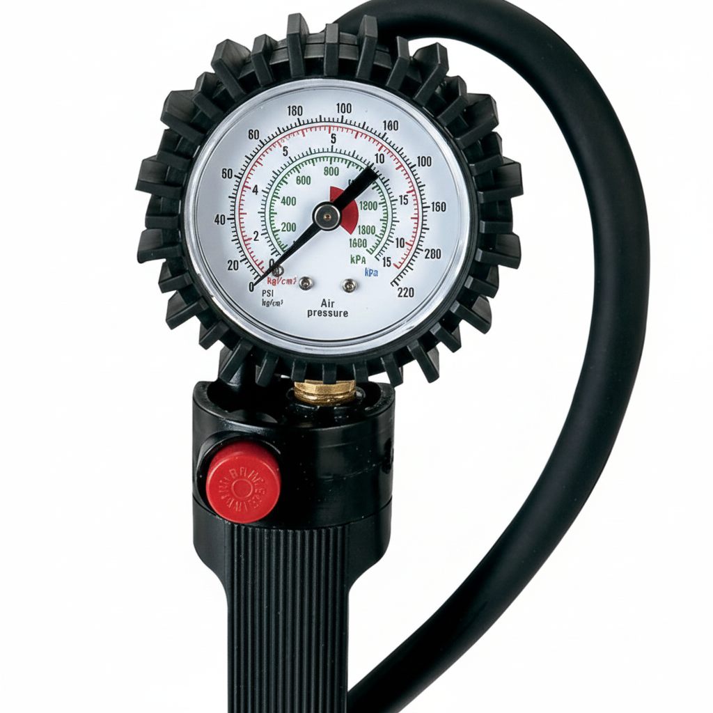 INFLADOR VOYLET # G-52 C/MANOMETRO - P/NEUMATICOS