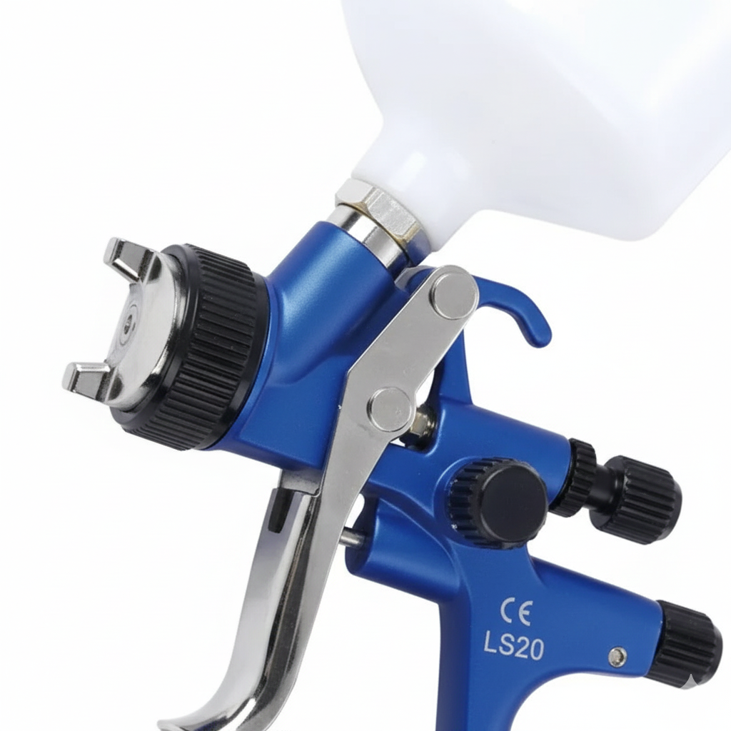 PISTOLA VOYLET #LS20 BAJA PRESION 1.3 MM C/COPA PLASTICA 600 ML