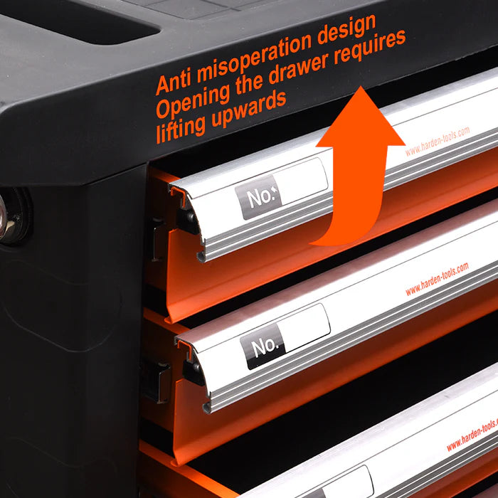 CARRO PORTA HERRAMIENTAS 7 BANDEJAS 150 piezas HARDEN