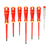 Pack de Destornilladores 7 Pcs 1000V Con probador de tensión BAHCO