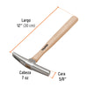 MARTILLO TRUPER TAPICERO 7 OZ C/IMAN # MTT-7 (16860)