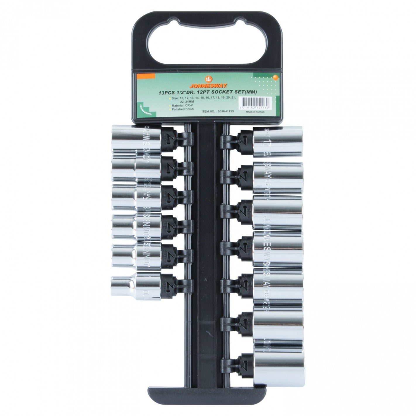 Juego de Dados 1/2" 13 piezas - JONNESWAY