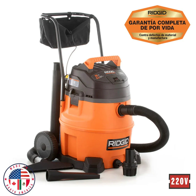 Aspiradora #wd-1855 6.5 hp. 60 lt. (50903) - RIDGID
