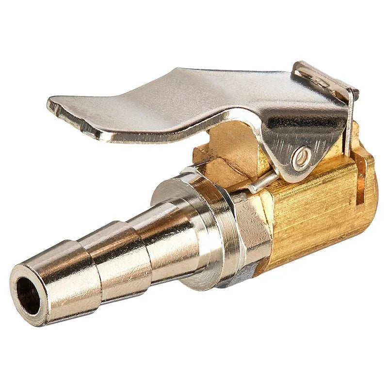 Terminal inflador c/seguro espiga 1/4 (697) - MILTON