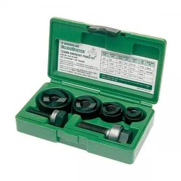 Jgo. sacabocados manual 1/2 - 1.1/4 (7235bb) - GREENLEE