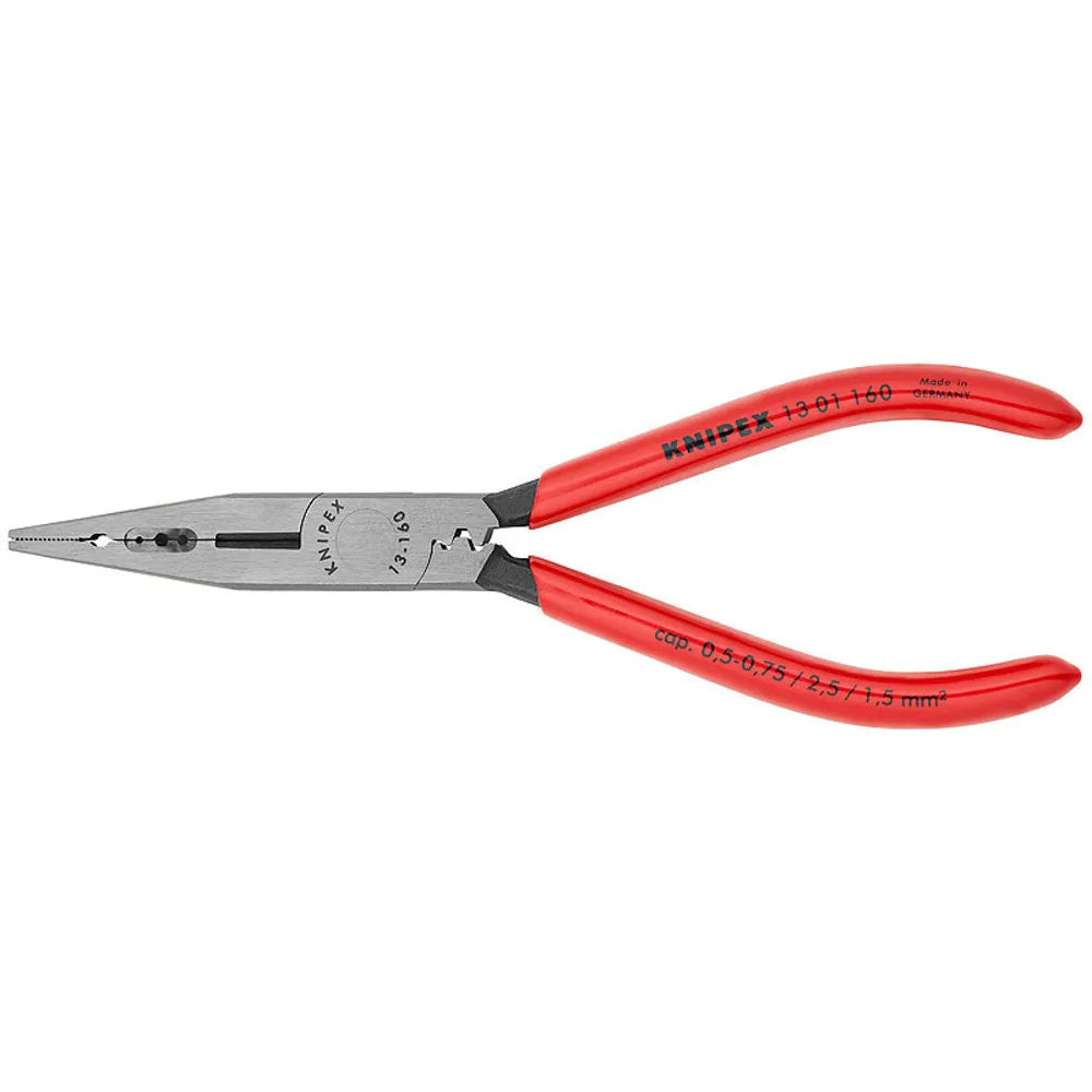 Alicate media caña 6 pelacables (1301160) - KNIPEX