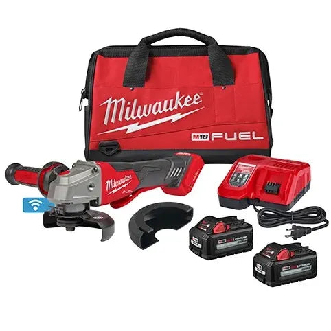 ESMERIL ANGULAR 4 1/2 BATERIA M18 FUEL CON FRENO (2882-22)