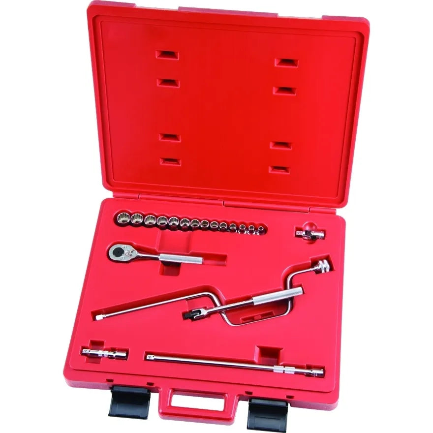 Jgo. dados []3/8 6 a 19 mm 20 pz. (j52224) - PROTO