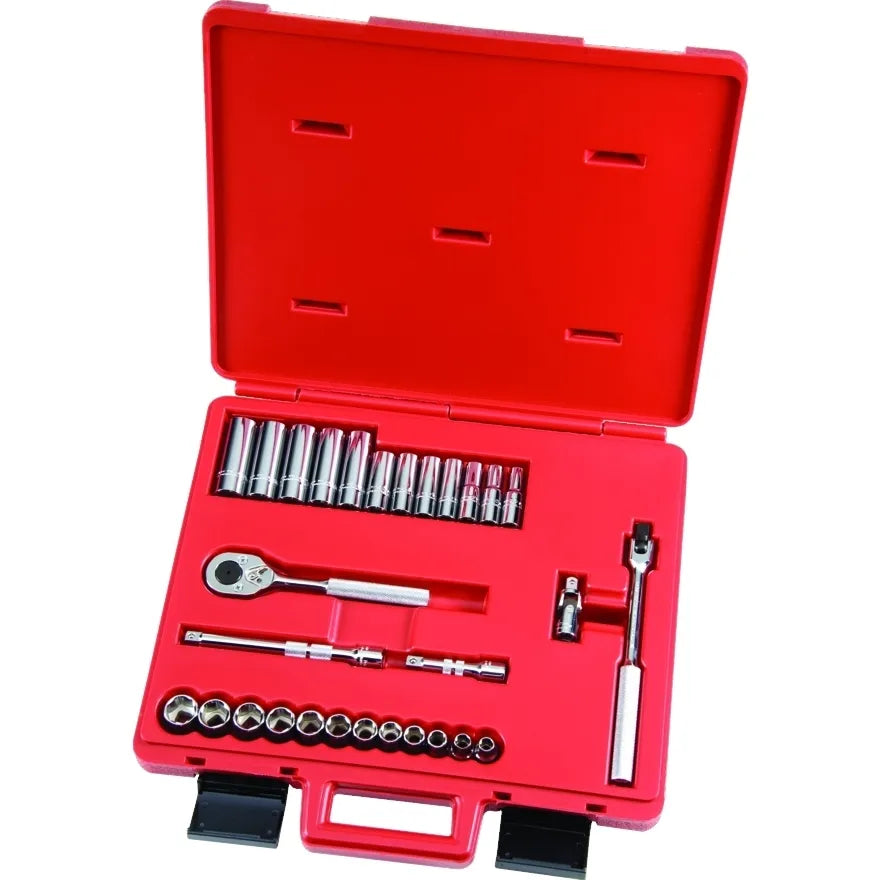 Jgo. dados []3/8 8 -19 mm cort./lar. (j52220) - PROTO