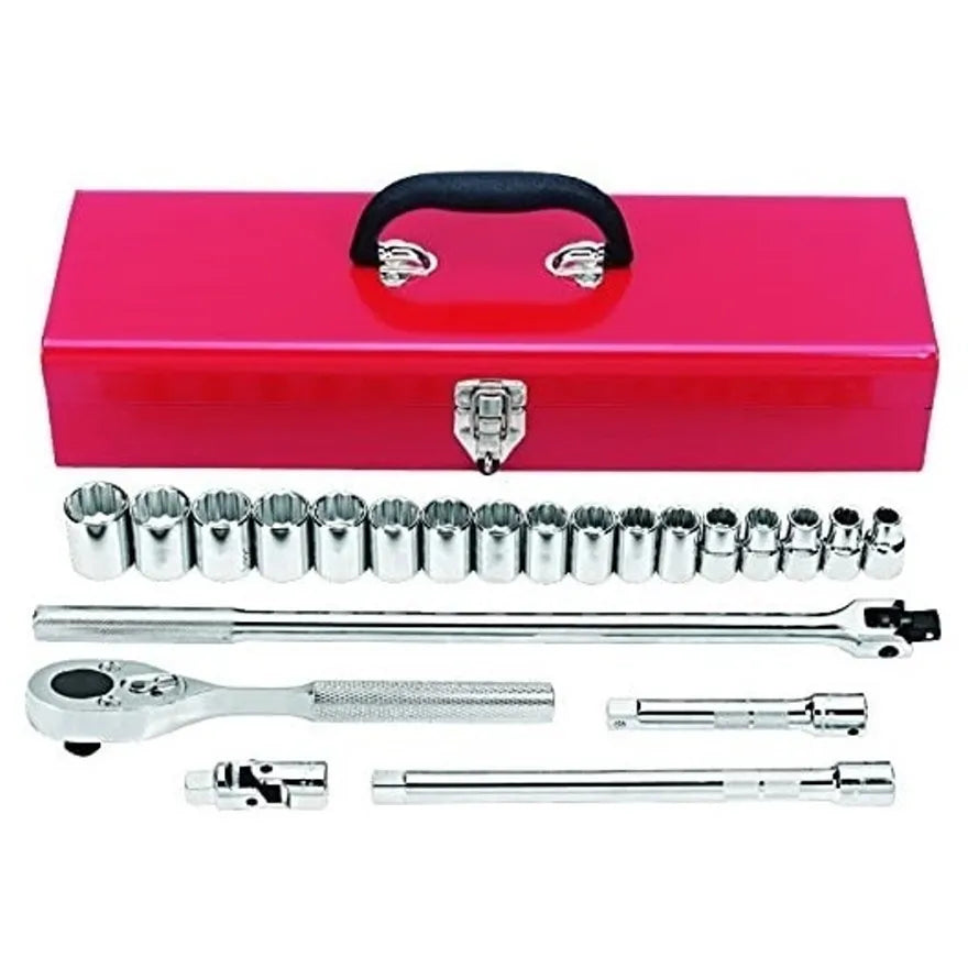 Jgo. dados []1/2 10-26 mm. 18 pz. (j54210a) - PROTO