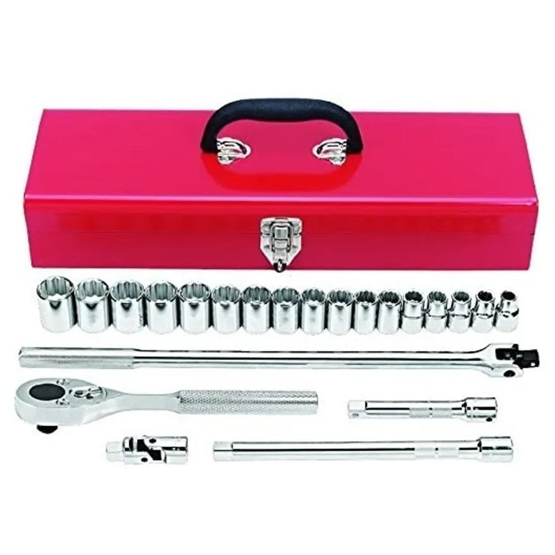 Jgo. dados []1/2 10-26 mm. 18 pz. (j54210a) - PROTO