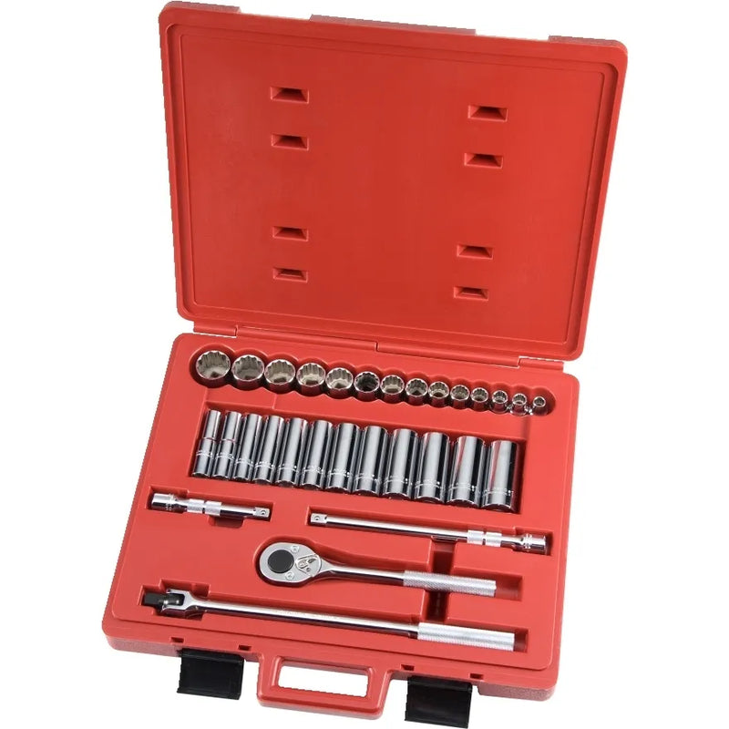 Jgo. dados []1/2 pulg. cortos/largos (j54126) - PROTO