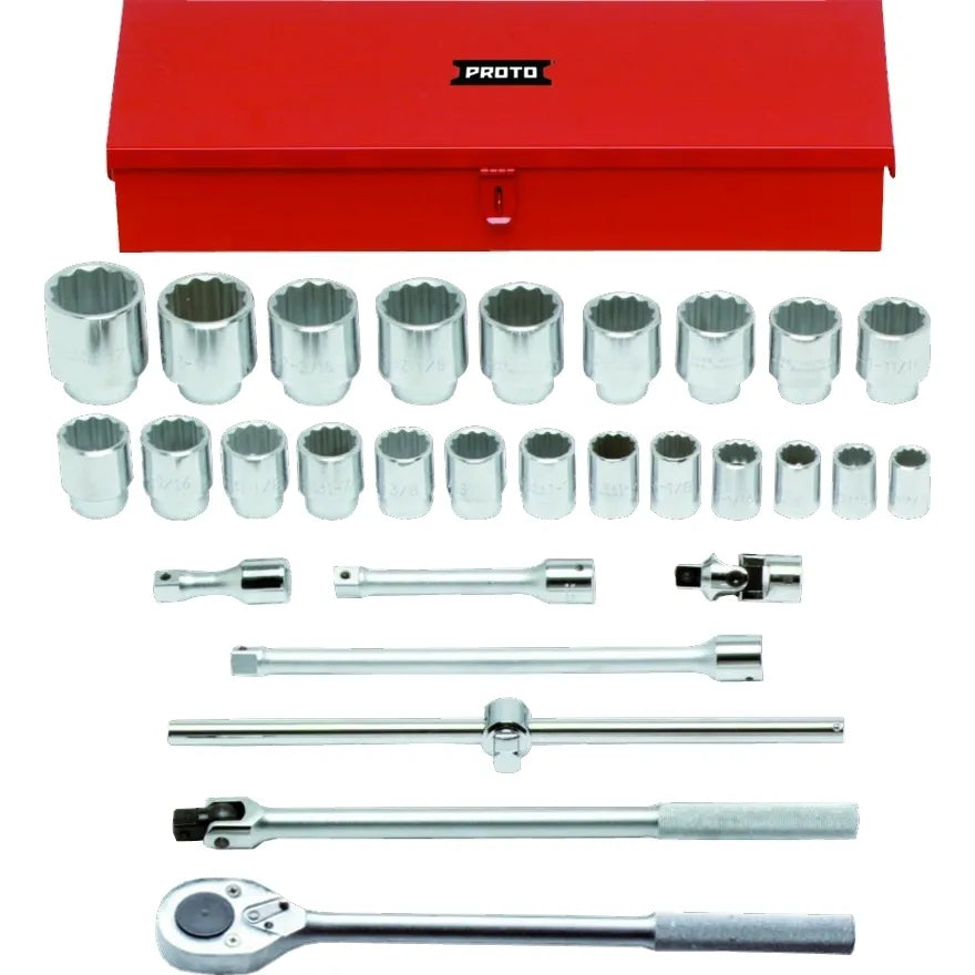 Jgo. dados []3/4 7/8-2.3/8 29 pzas (j55104a) - PROTO