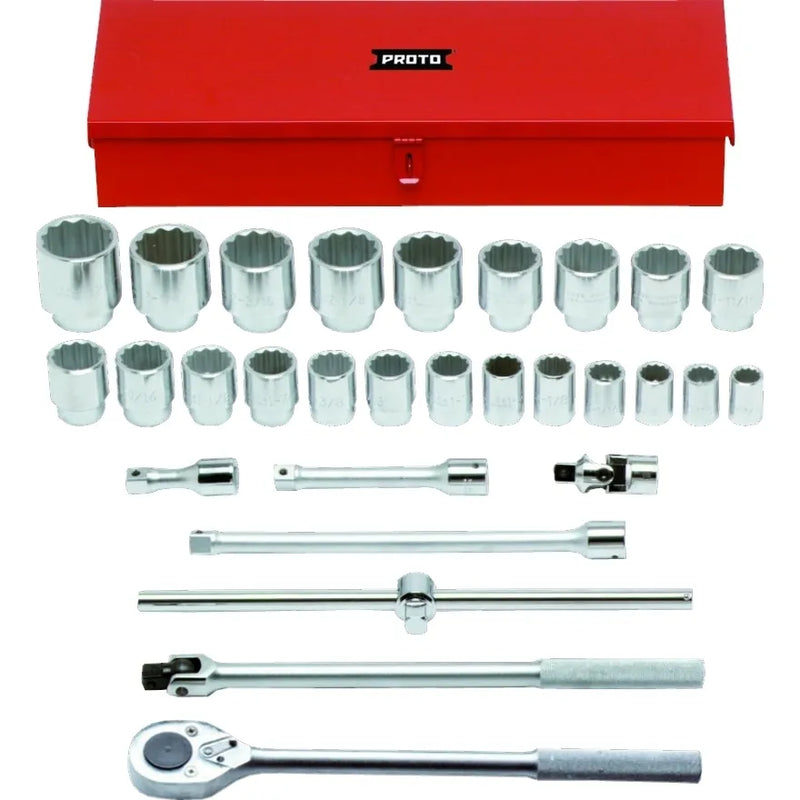 Jgo. dados []3/4 7/8-2.3/8 29 pzas (j55104a) - PROTO