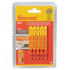 Kit 5 sierras bimetal 18dppx50 mm. (bu218) - STARRETT