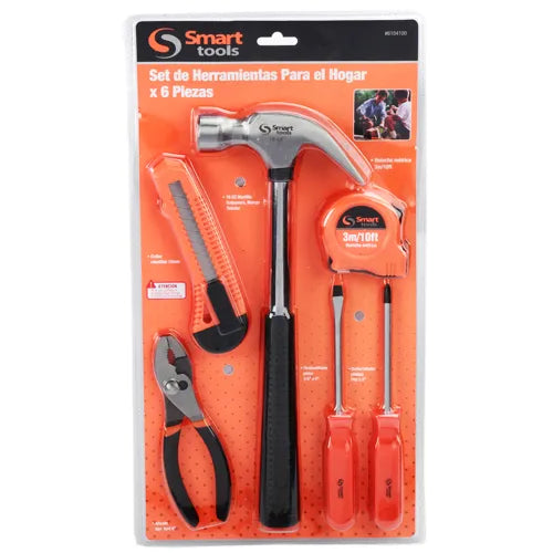 JGO. HERRAMIENTAS 6 PZAS. BASICAS