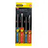 Jgo. destornill. 4 pzs. rojo-amarillo (stht69169) - STANLEY