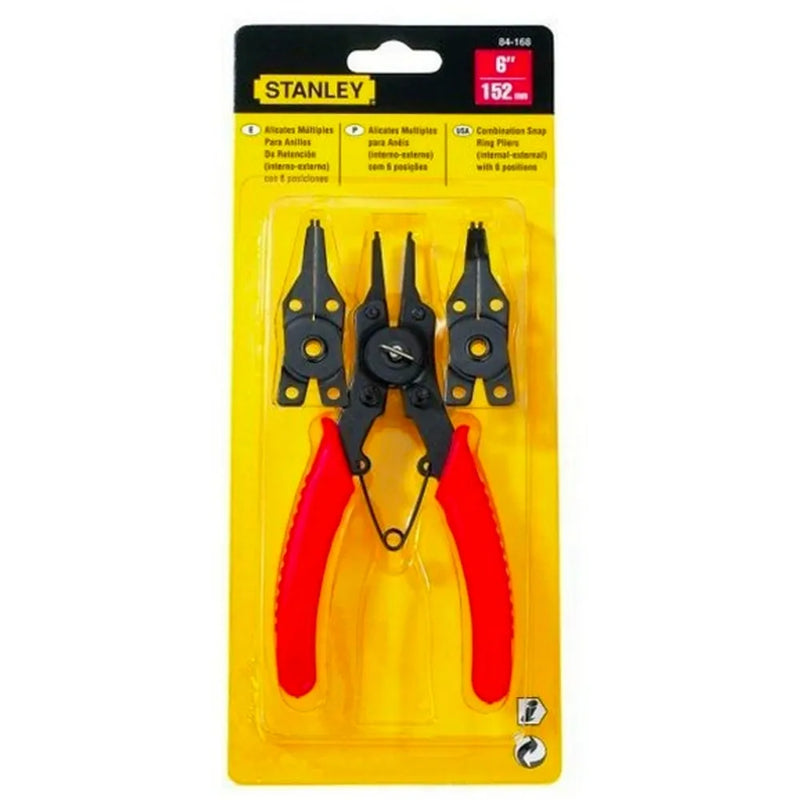 Jgo. alicate multiple para seguros (84-168) - STANLEY