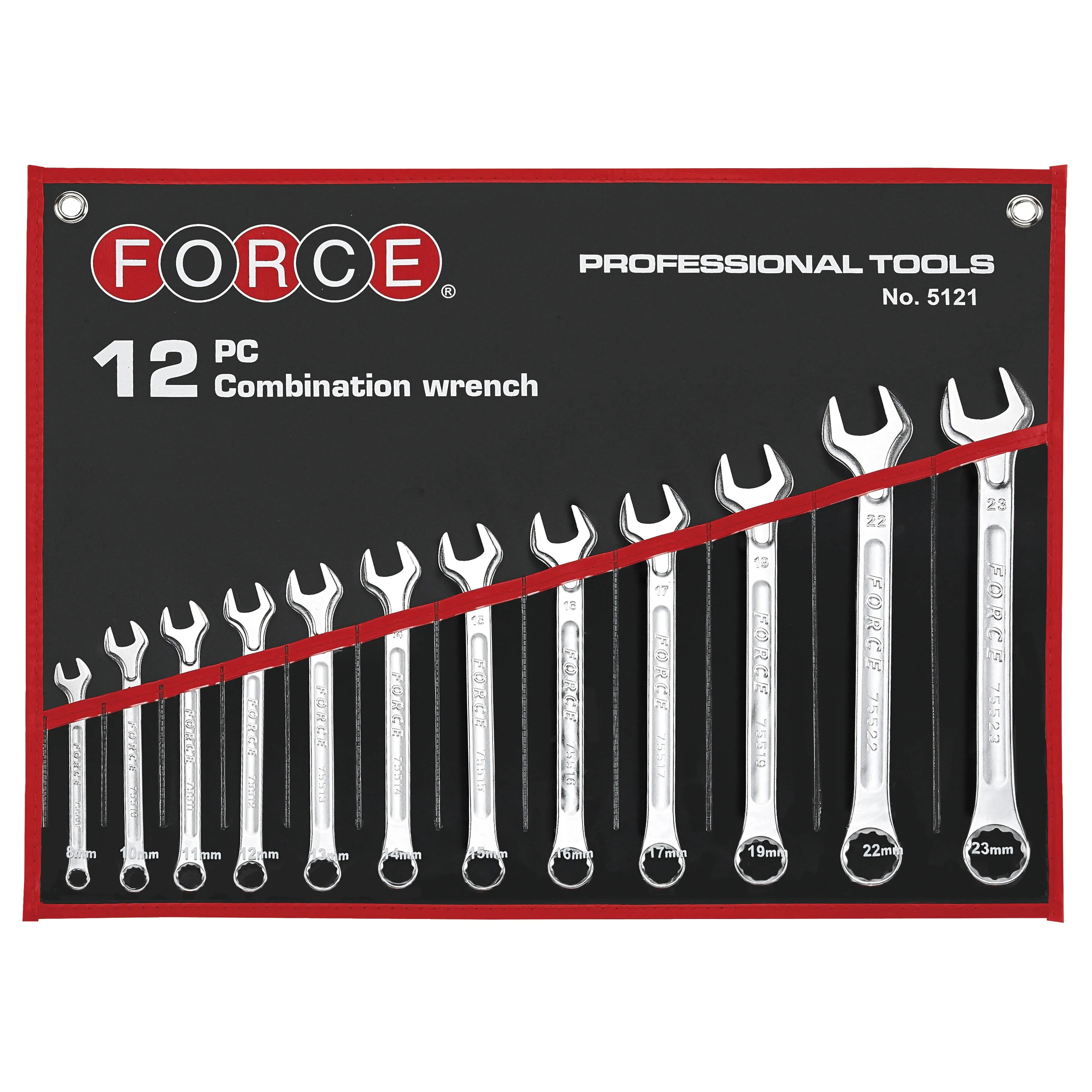 Jgo. llaves pta.-corona 12pzs 5/16-1.1/4