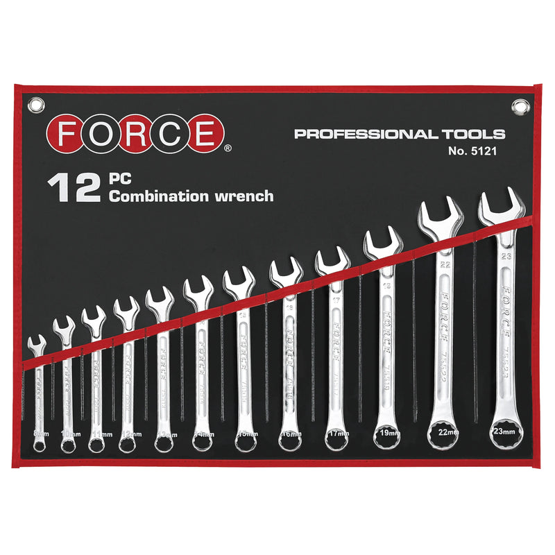 Jgo. llaves pta.-corona 12pzs 5/16-1.1/4