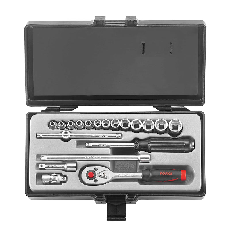 Jgo. dados []1/4 3/16-9/16 (2203s-5) - FORCE