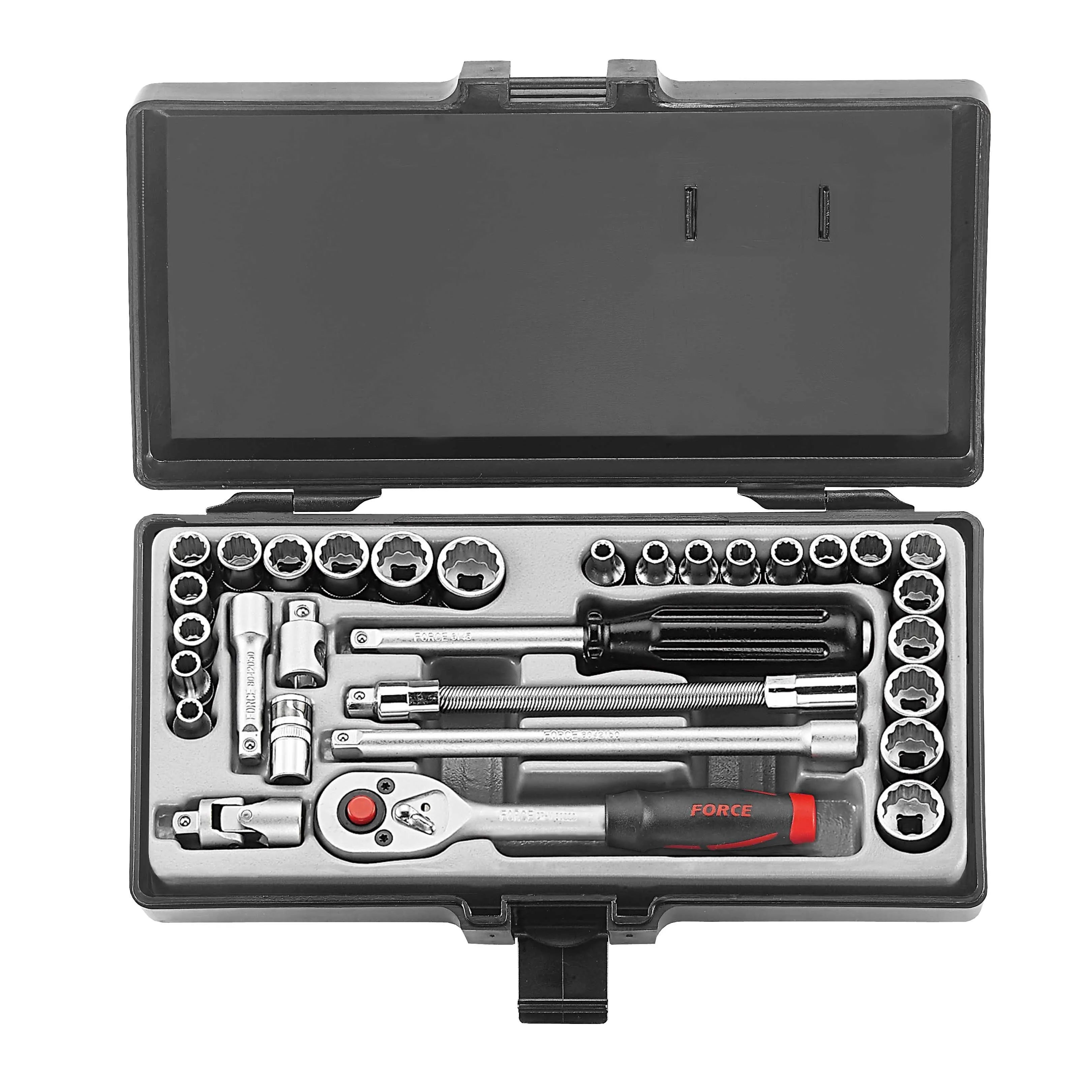 Jgo. dados []1/4 mm./pulg. (2312) - FORCE