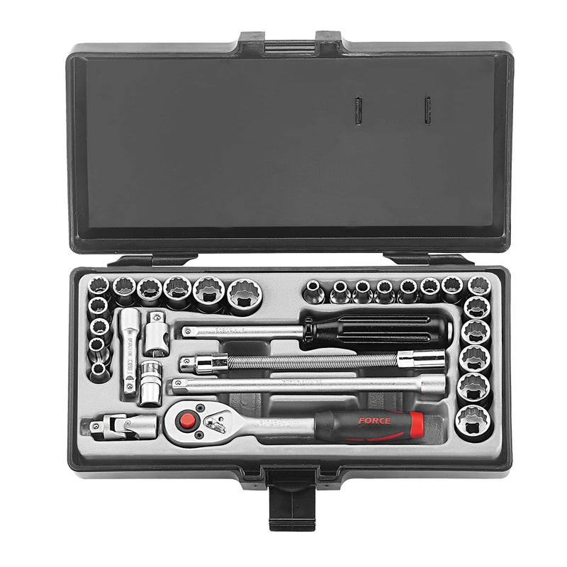 JGO. DADOS []1/4 MM./PULG. (2312)