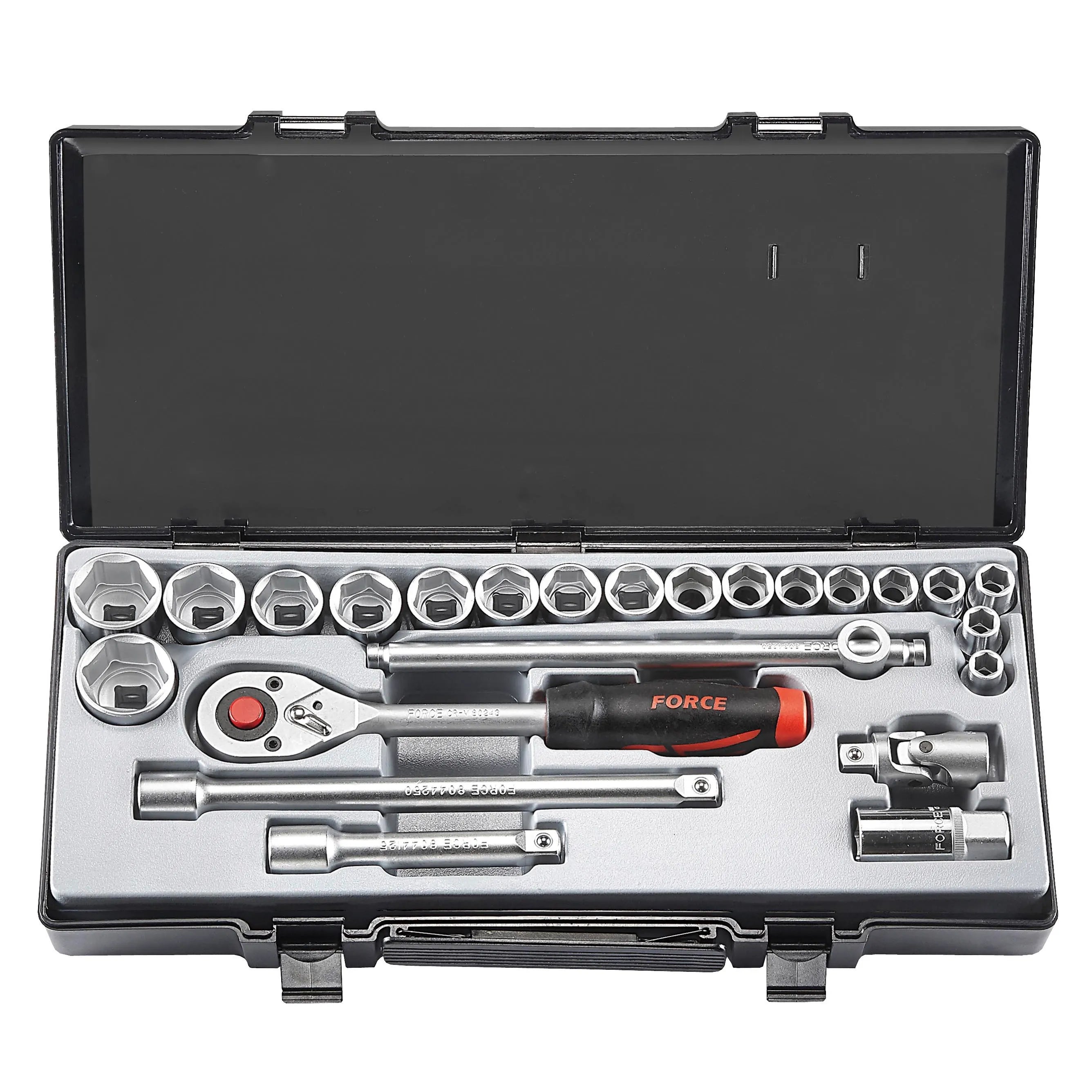 Jgo. dados []1/2 10-32 mm. (4246) - FORCE