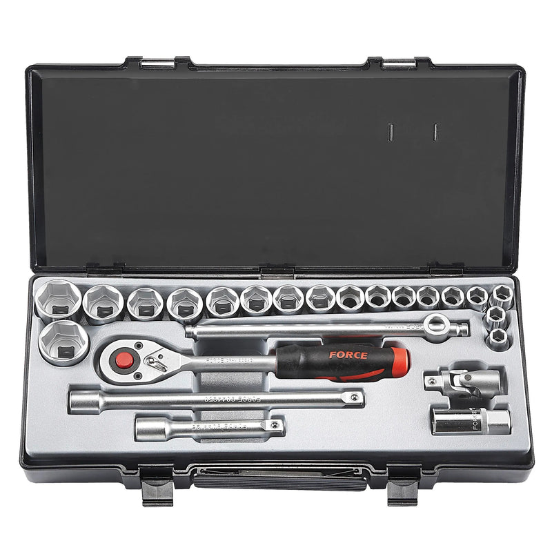 Jgo. dados []1/2 10-32 mm. (4246) - FORCE