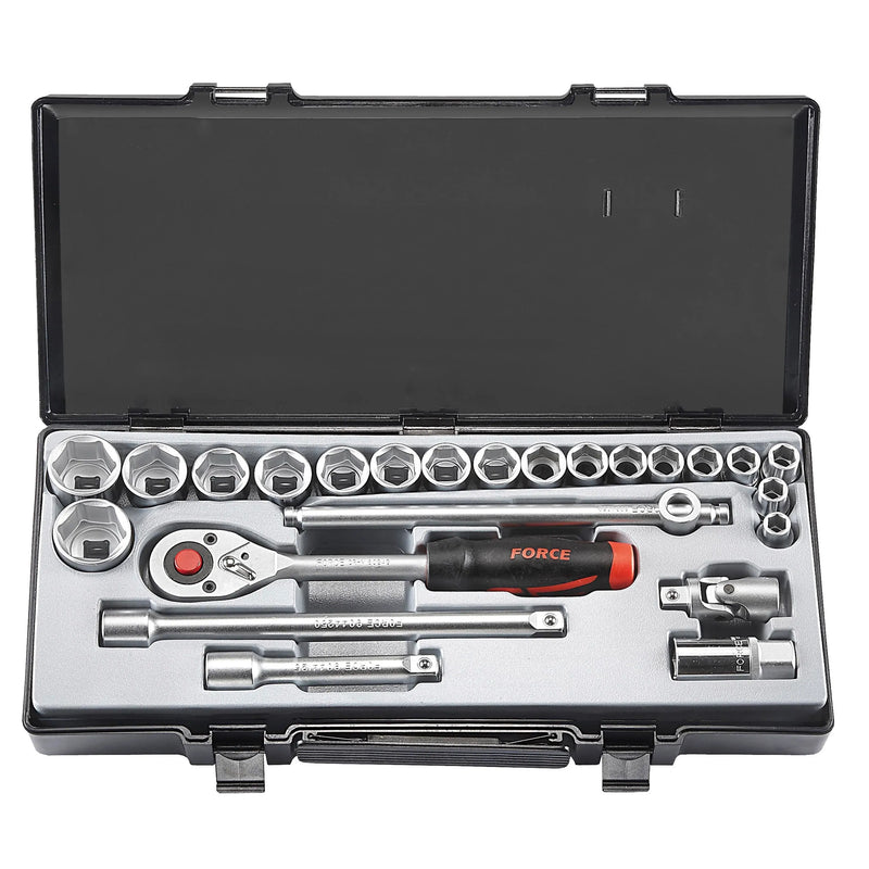 Jgo. dados []1/2 5/16-1.1/4 (4246-s) - FORCE